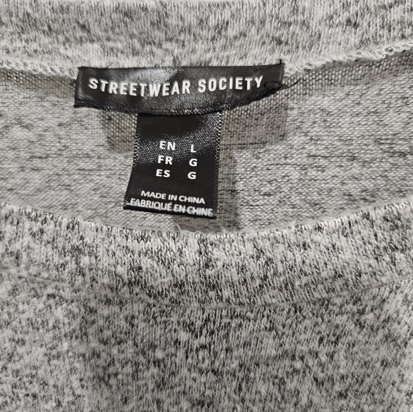 Grey soft long sleeve - Picture 3 of 4